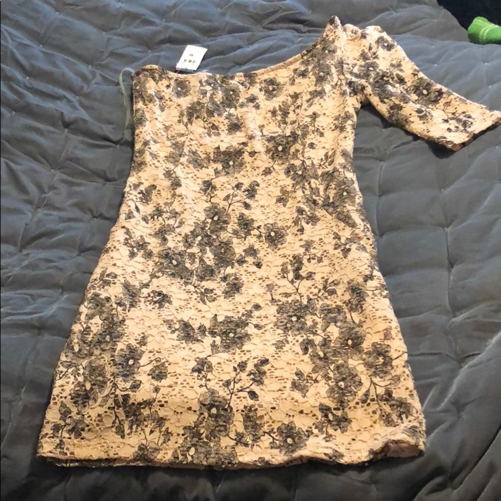 One shoulder dress